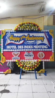 Papan Bunga di Menteng Dalam