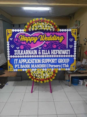 Papan Bunga di Menteng Dalam